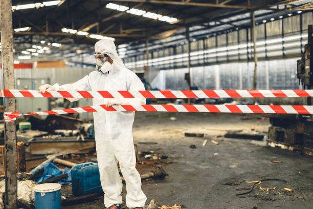 Professional Hoarding Cleanup technician working in Dugway, UT